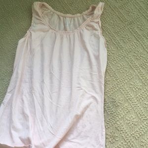 Pink Frilly Tank Top